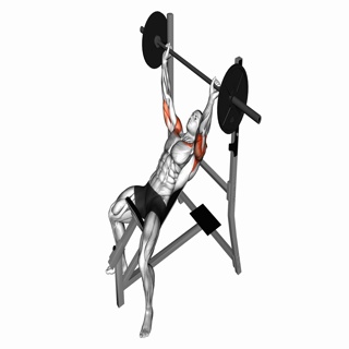 Barbell Pause Incline Bench Press