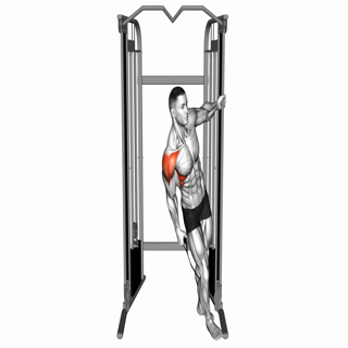 Cable Leaning Lateral Raise