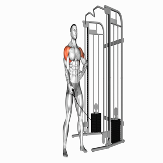 Cable One Arm Lateral Raise