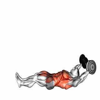 Dumbbell V-up (VERSION 3)