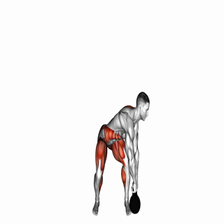 Kettlebell Rotational Deadlift