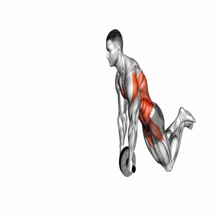 Kneeling Stay Forward Wheel Rollout