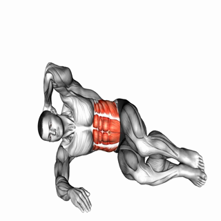Oblique Crunches Floor