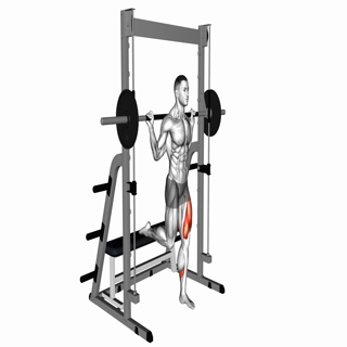Smith Single Leg Split Squat